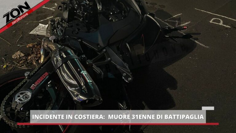 Incidente sulla statale Amalfitana: muore 31enne di Battipaglia