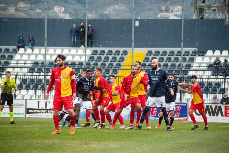 Cavese-Cittanova 2-1, vige la legge del Lamberti: Diaz, gol e polemiche