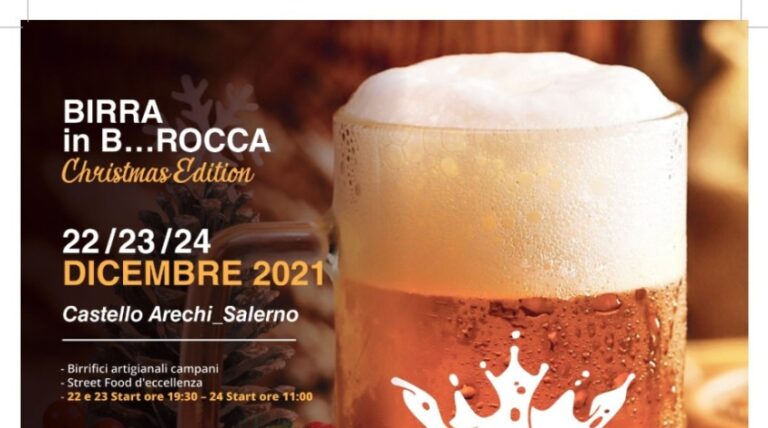 Salerno, al Castello Arechi torna l’evento “Birra in B…Rocca”