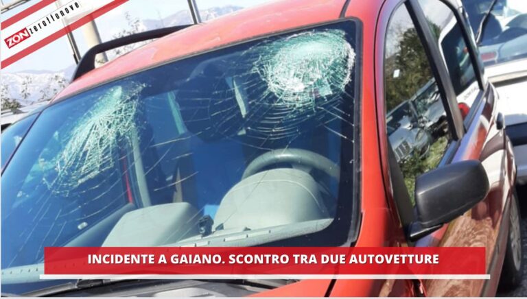 Fisciano, incidente a Gaiano