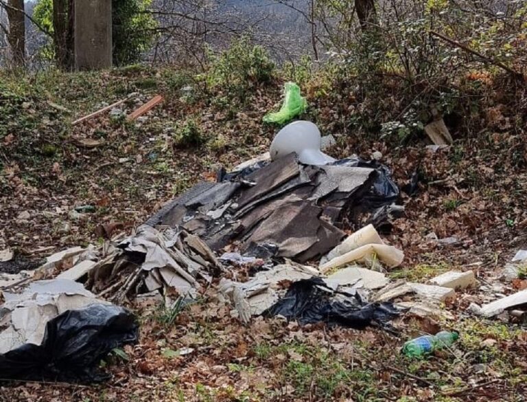 Pellezzano: abbandono e deposito di rifiuti