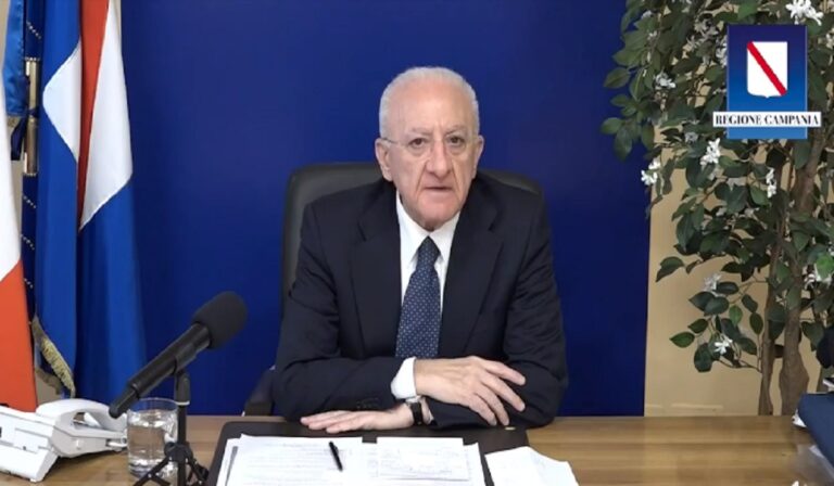 De Luca, diretta 24 giugno 2022: parte progetto “Agritech”