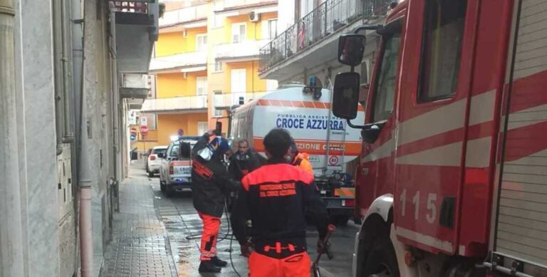 Siano, abitazione colpita da un incendio: interviene la Protezione Civile