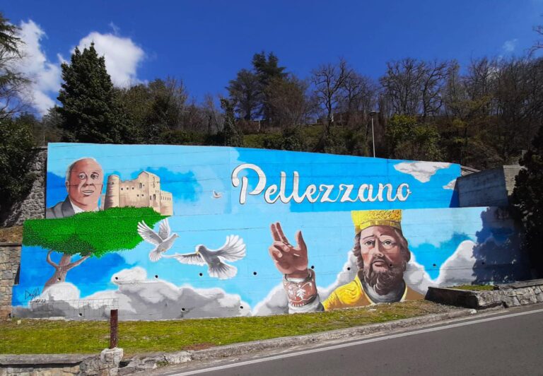 Pellezzano, concluso il murales dell’artista Dario Giliberti