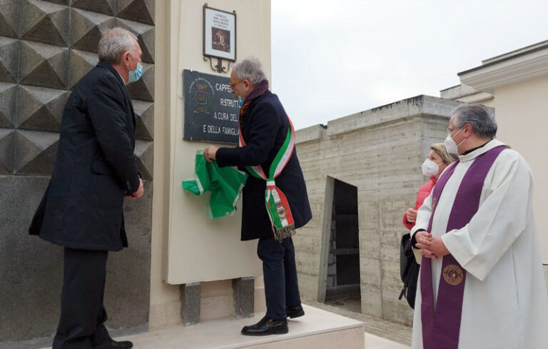 Roccapiemonte, ristrutturata la Cappella Madre del cimitero