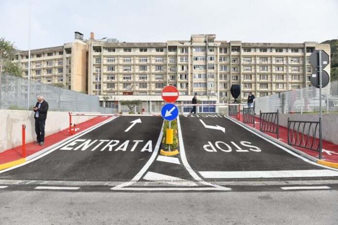 Nuovo parcheggio dell'ospedale Ruggi d'Aragona di Salerno