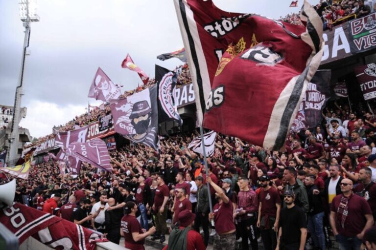 Salernitana-Lazio, ristretto il settore ospiti: gli ultras granata non ci saranno