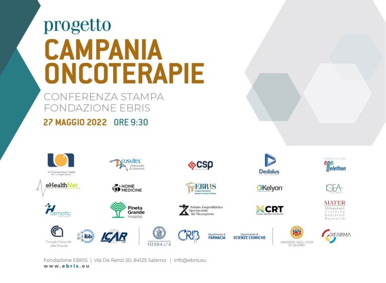 Fondazione Ebris, i risultati del progetto Campania Oncoterapie