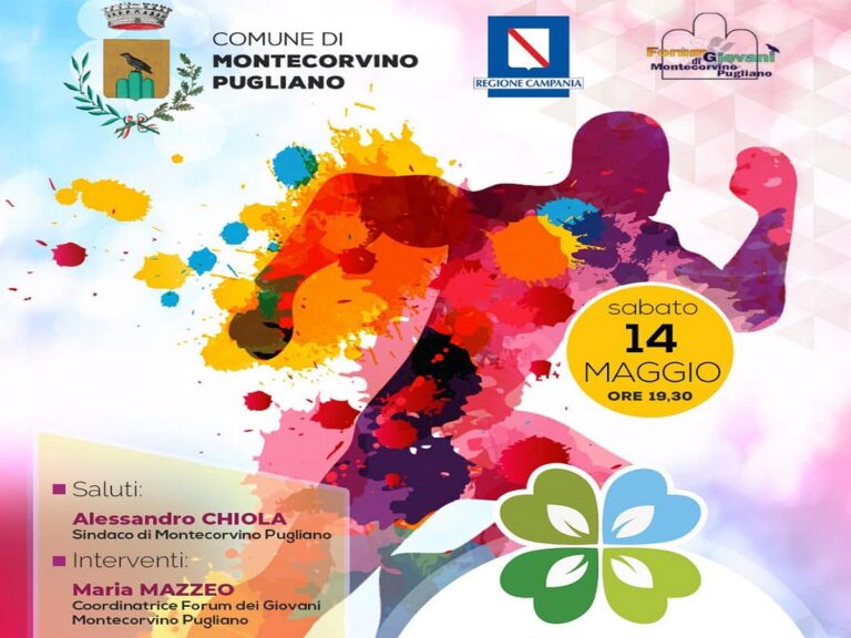 Montecorvino, il 14 maggio l’evento finale di “Naturalmente Sport 4 Young”