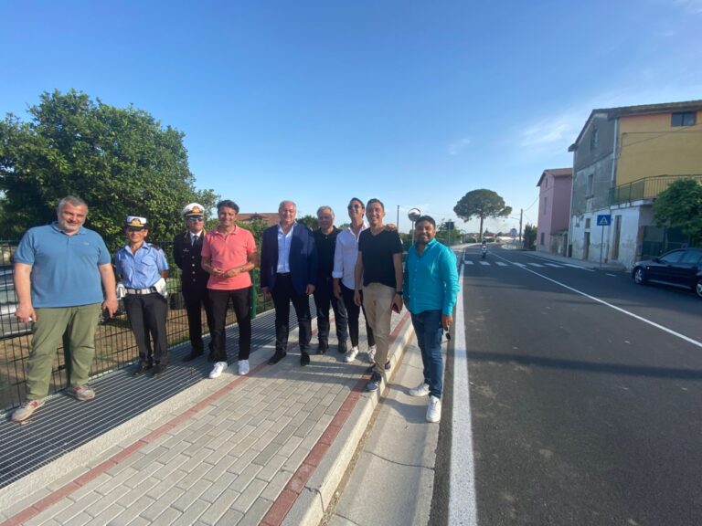 Riaperta via Pompei a Pontecagnano Faiano