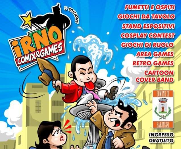 Baronissi, domenica 12 Giugno torna l’Irno Comix & Games