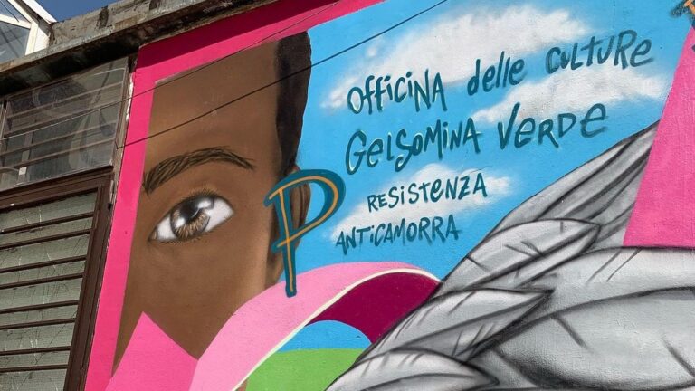 Nuova opera dello street artist Salernitano a Scampia