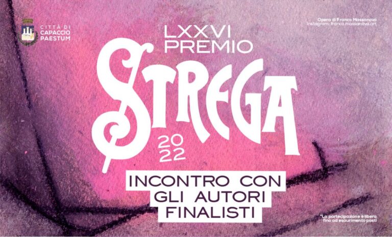 Il Premio Strega torna a Capaccio Paestum