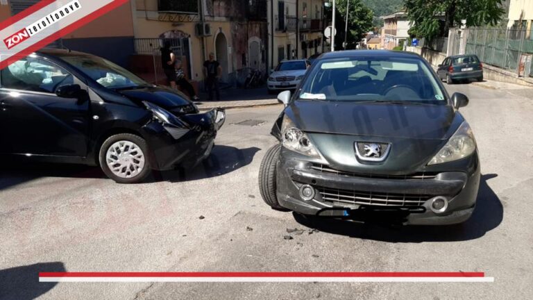 Salerno, incidente a Matierno: disagi alla viabilità