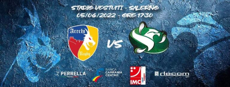 Arechi Rugby, domenica la finale per la promozione in Serie B