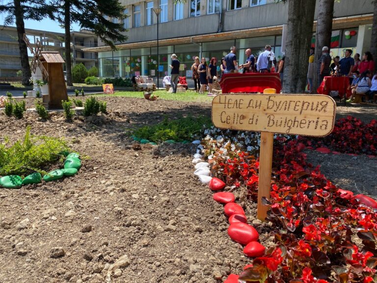 In Bulgaria un giardino dedicato al gemellaggio con Celle di Bulgheria