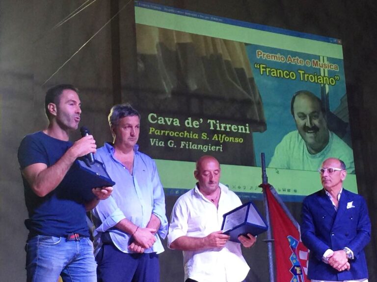 Cava de’ Tirreni: ritorna il Premio Arte e Musica “Franco Troiano”