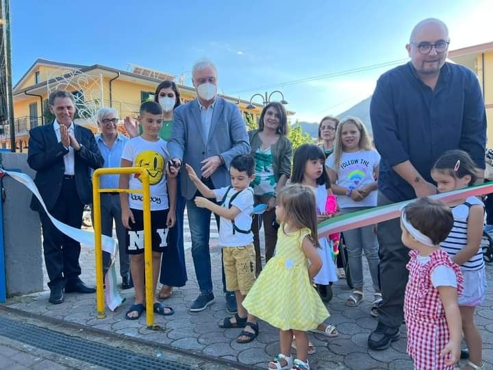 Baronissi: inaugurato il Parco Giochi “Biancaneve”