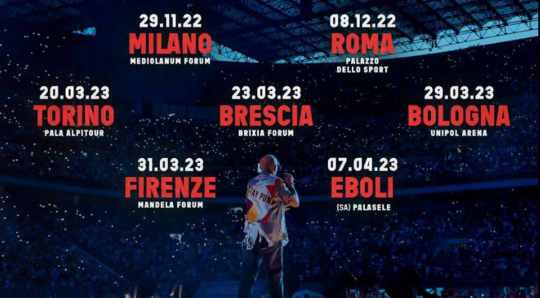 Eboli: Max Pezzali in concerto al PalaSele il 7 aprile 2023