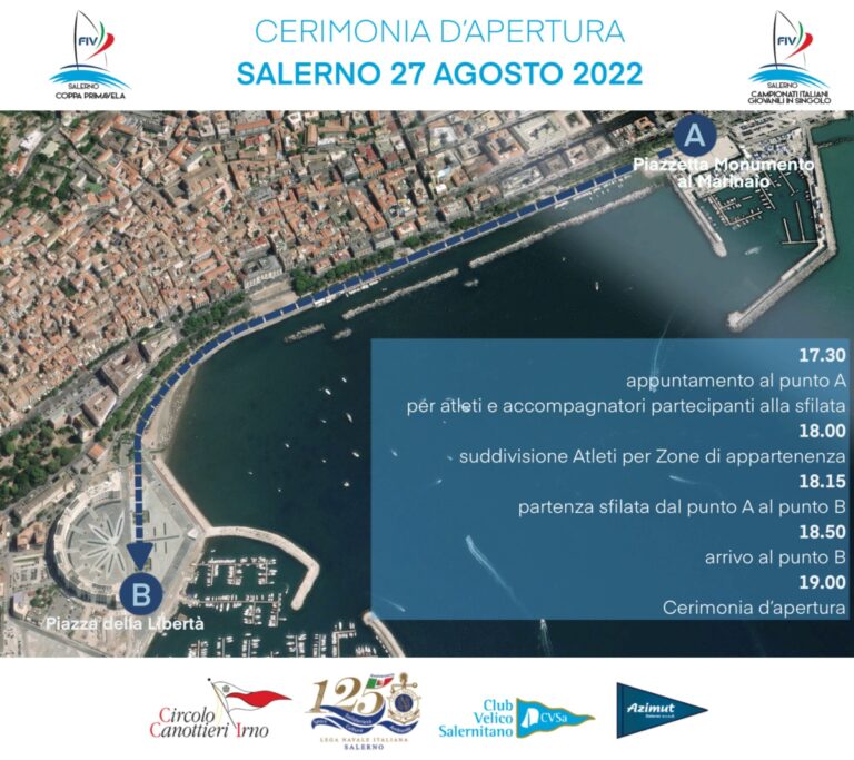 Campionati italiani giovanili a Salerno