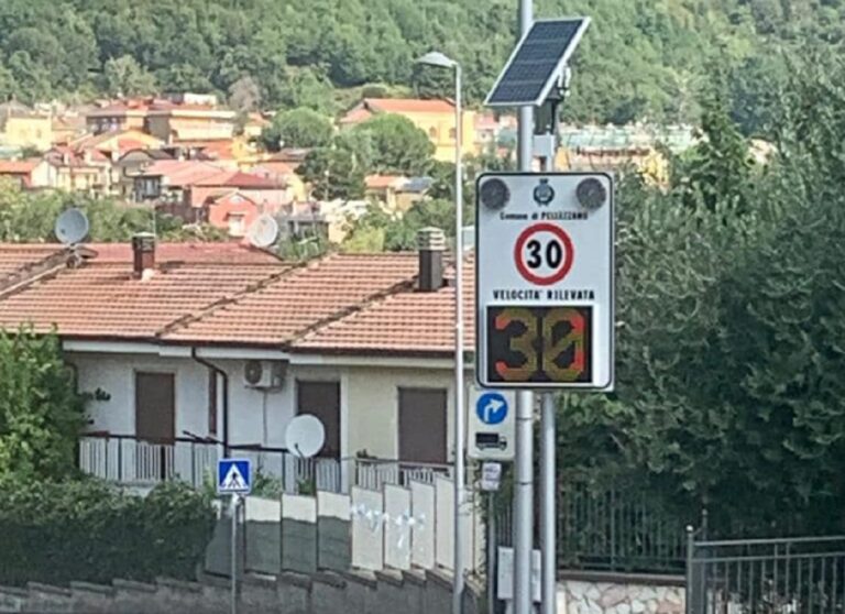 Pellezzano, installati tre dissuasori di velocità