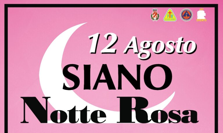 Siano, in programma domani l’evento “Notte Rosa 2022”