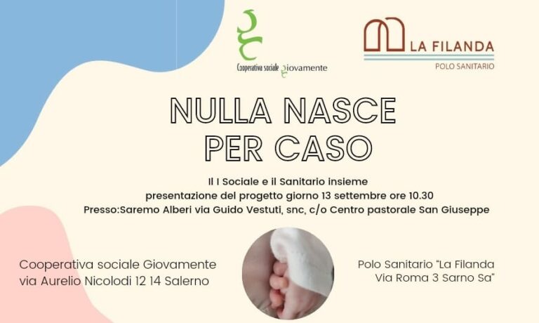 “Nulla nasce per caso”, il progetto dedicato ai bambini autistici