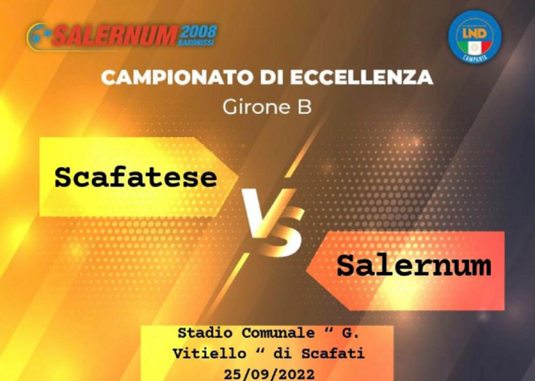 Salernum sconfitta a Scafati per 2 a 0