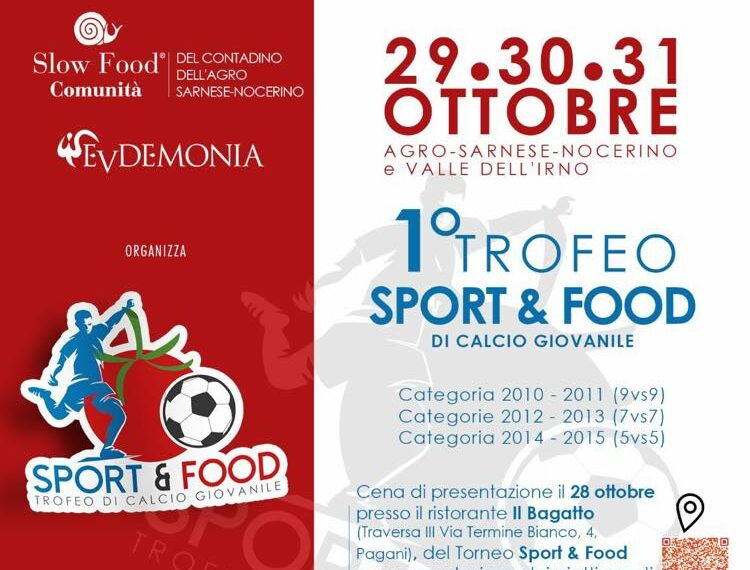 Fisciano, primo Trofeo Sport & Food di calcio giovanile