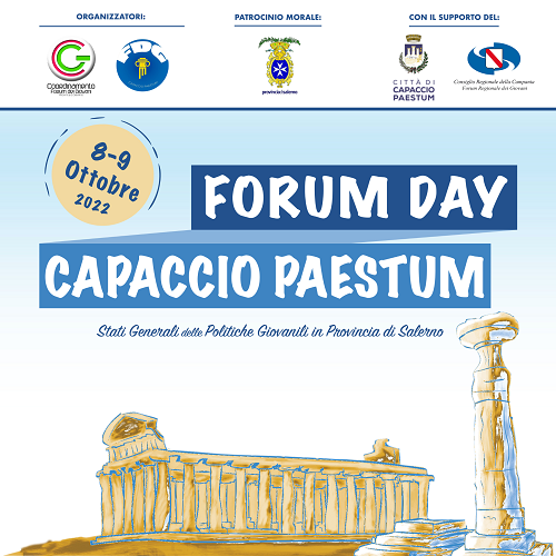 Forum Day: a Paestum l’evento sulle politiche giovanili