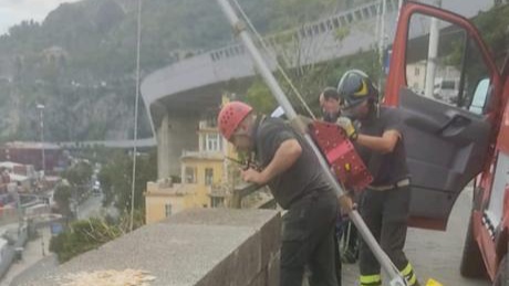 Salerno: ritrovato cadavere nella scarpata di via Benedetto Croce