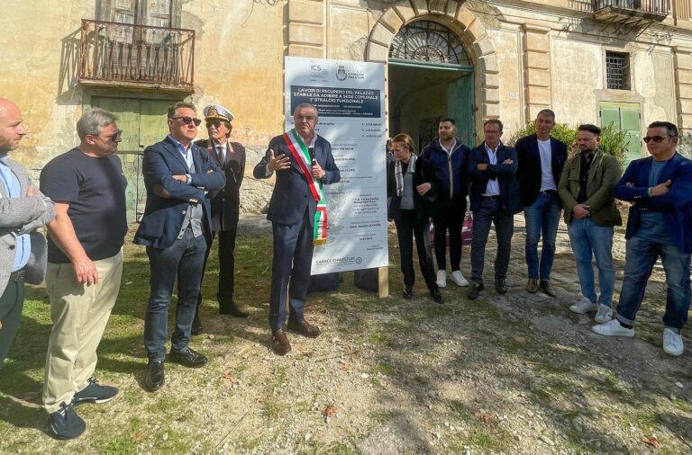 Paestum, al via i lavori a Palazzo Stabile