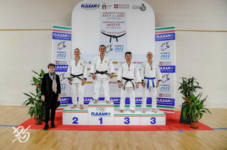 Il salernitano Iacomino è oro al campionato italiano Master di Judo