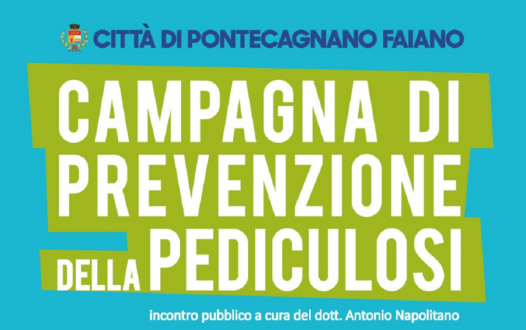 Pontecagnano, parte la campagna informativa sulla pediculosi