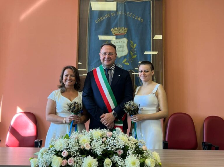 Pellezzano, celebrata la prima unione civile