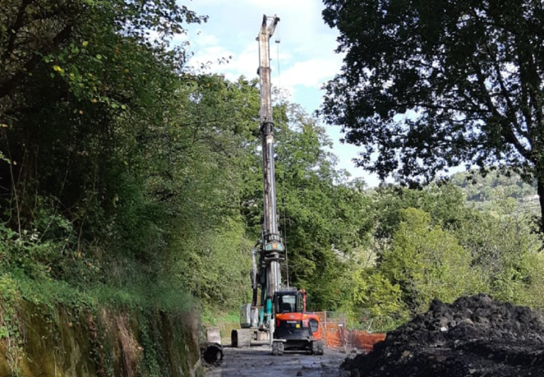 Lavori di messa in sicurezza SR 488 a Felitto e Castel San Lorenzo