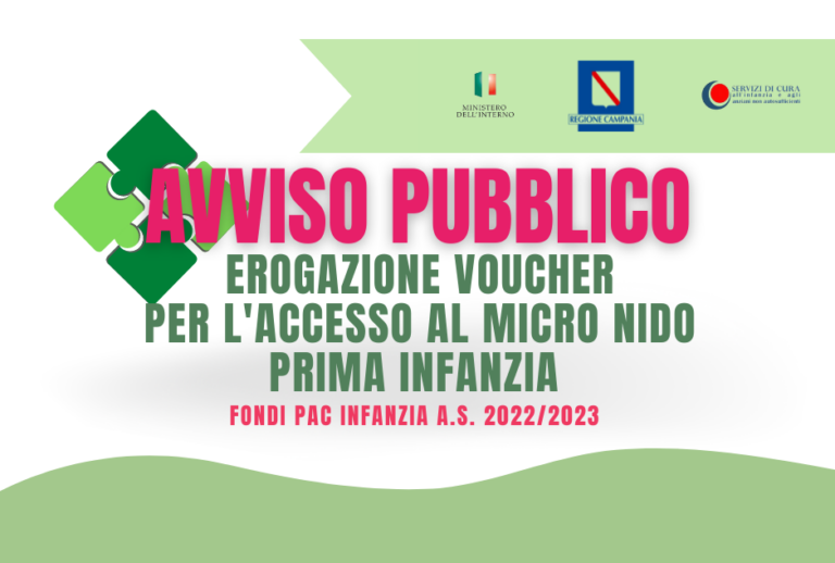 Bracigliano, voucher nidi: come fare domanda