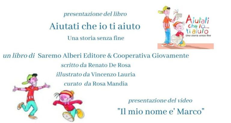 Presentazione libro “Aiutati che io…ti aiuto”