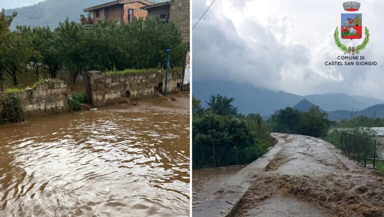 Castel San Giorgio: Comune chiede stato di emergenza e calamità naturale