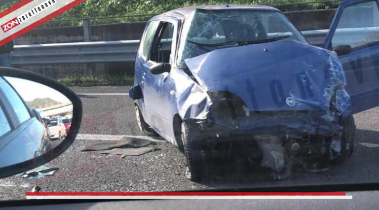 Fisciano, incidente sul raccordo Salerno-Avellino: traffico in tilt