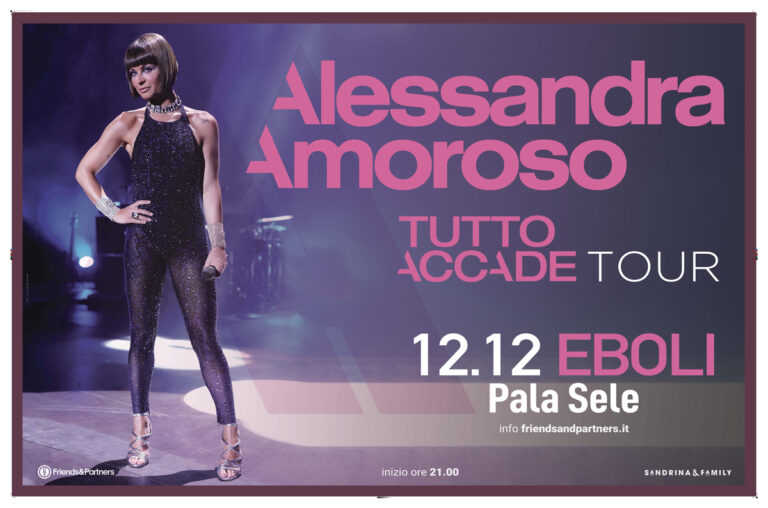 Il grande show di Alessandra Amoroso chiude il 2022 del PalaSle