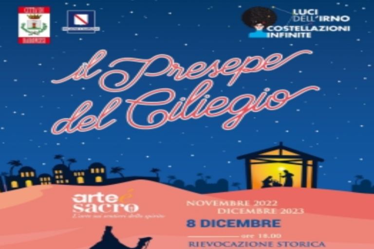 Baronissi: l’8 Dicembre si inaugura il ‘Presepe del Ciliegio’