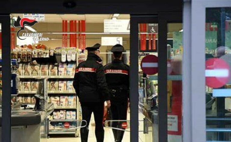 Nocera Superiore, furto al supermercato: denunciati due stranieri