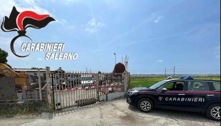 Salerno: alleste officina meccanica abusiva, denunciato 39enne
