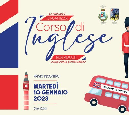 La Pro Loco Fiscianese presenta il Corso di Inglese per adulti