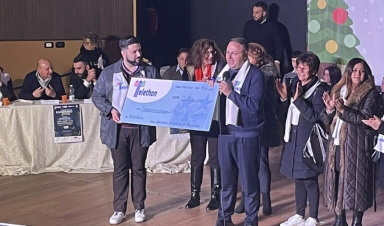 Pellezzano, raccolti 13.500 euro alla maratona Telethon