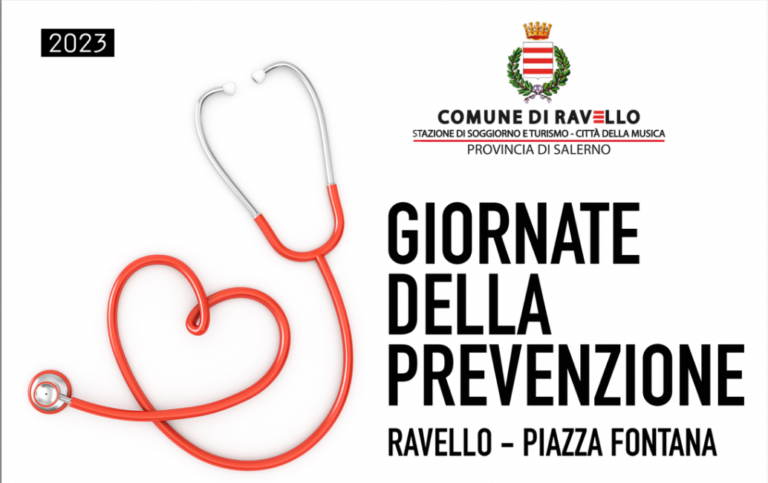 Ravello, il Comune organizza le “Giornate della prevenzione”