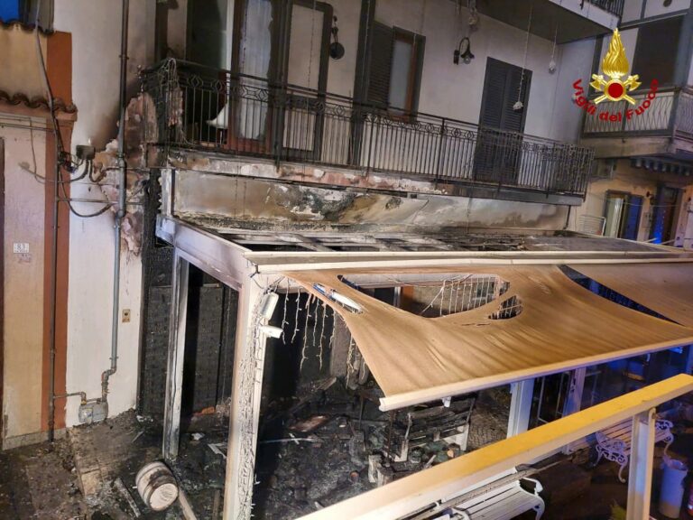 San Marzano, ancora un attentato incendiario ai danni di un bar