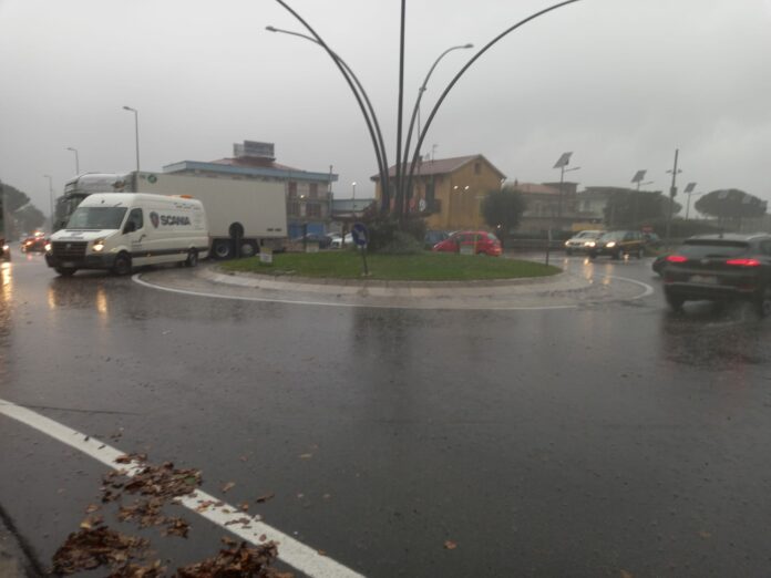 Fisciano, camion